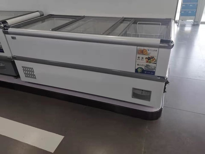 Van de het kabinets de commerciële grote capaciteit van de diepvriezervertoning horizontale diepvriezer die vers-houdt en 4 bevriezen