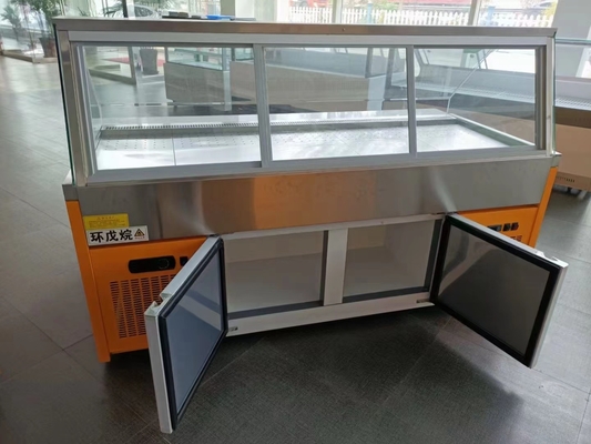 Commercial Preservation Cabinet for Seafood Marinated Meat Vegetables Cold Dish