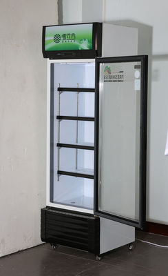 Commercial Single Door Restaurant Beverage Refrigerator Upright Bar Beer Fridge