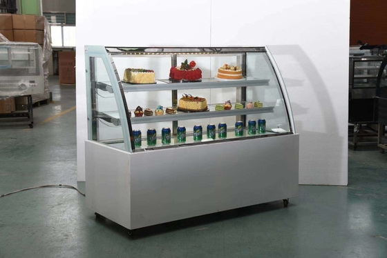 Air Cooled Commercial Cake Display Cabinet 2 To 8 Degree