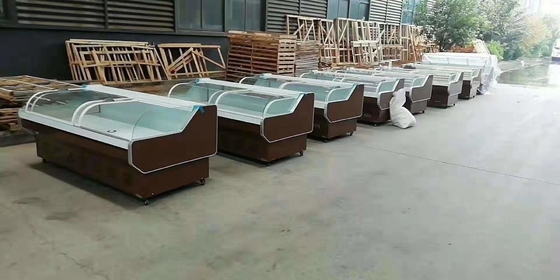 Open Storage Freezers Commercial Large Capacity Custom Design Of Refrigeration Facilities