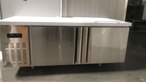Stainless Steel Commercial Refrigeration Workbench for Hotel Kitchen