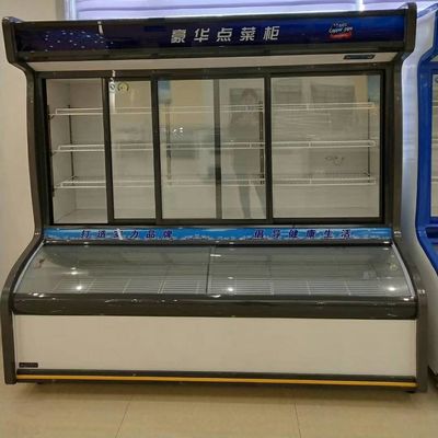 Commercial Low Temperature Cabinet Refrigerator For Supermarket Family