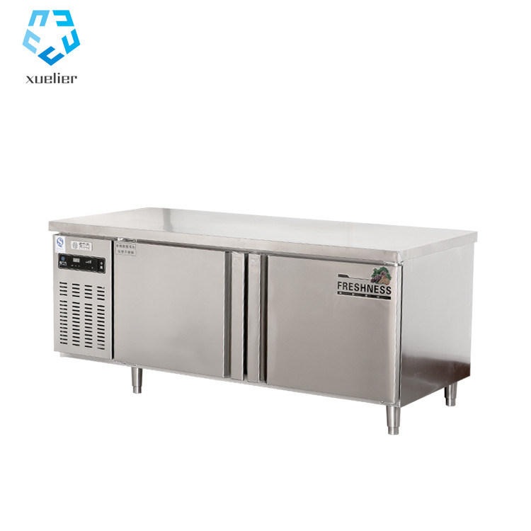 1.8m Double Door Stainless Steel Freezers 500L 18 Cu Ft
